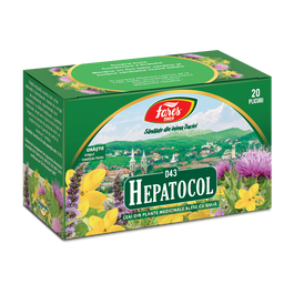 Ceai Hepatocol, 20 plicuri, Fares