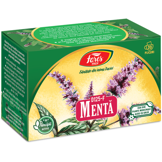 Ceai de Menta, 20 plicuri, Fares
