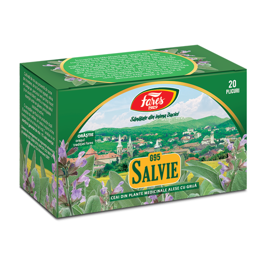 Ceai de Salvie, 20 plicuri, Fares
