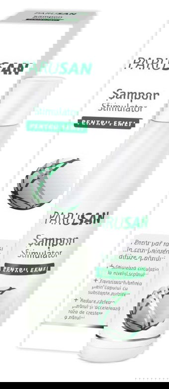 Sampon stimulator impotriva caderii parului pentru femei, 200ml, Parusan