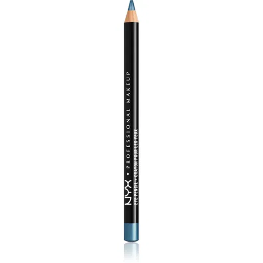 NYX Professional Makeup Eye and Eyebrow Pencil creion de ochi cu trasare precisă culoare 910 Satin Blue 1.2 g