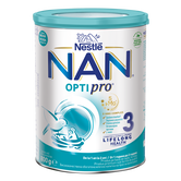 Lapte praf Nan 3 Optipro HMO +12 luni, 800g, Nestle