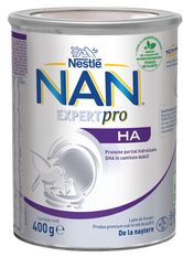 Nan HA Formula lapte praf premium hipoalergenic +0 luni, 400g, Nestle