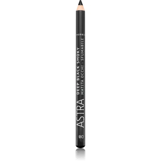 Astra Make-up Deep Black Smoky creion kohl pentru ochi pentru un machiaj fumuriu culoare Black 1,1 g