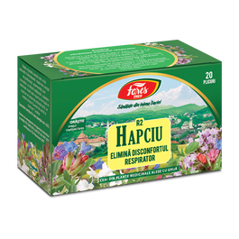 Ceai Hapciu Disconfort Respirator, 20 plicuri, Fares