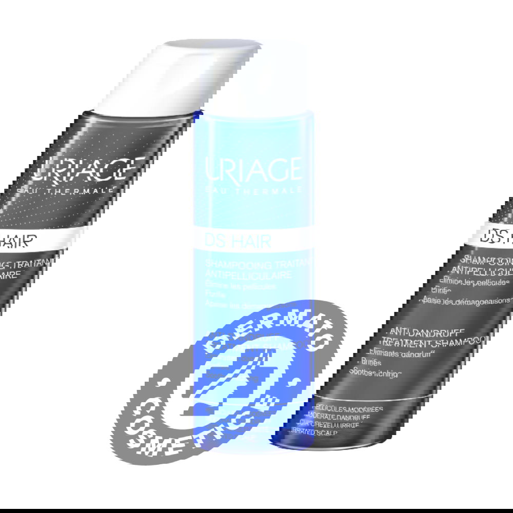 Sampon tratament antimatreata cu apa termala DS Hair, 200ml, Uriage