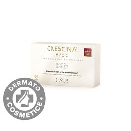 Tratament pentru par HFSC Transdermic 500 Woman Crescina, 10+10 fiole, Labo