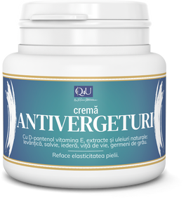 Crema antivergeturi Q4U, 500ml, Tis Farmaceutic