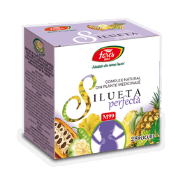 Complex natural Silueta perfecta M99, 28 plicuri, Fares