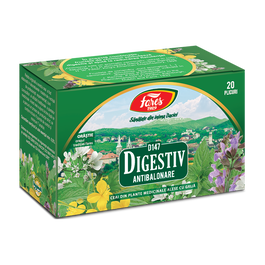 Ceai digestiv, 20 plicuri, Fares