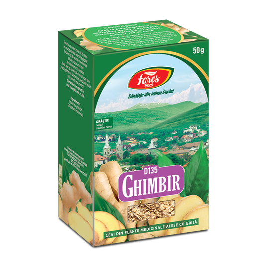 Ceai de ghimbir, 50g, Fares