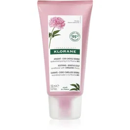 Klorane Peony Soothing Sensitive Hair Scalp Conditioner balsam de păr pentru piele sensibila 150 ml