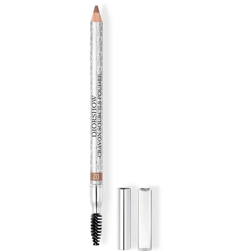DIOR Diorshow Crayon Sourcils Poudre creion pentru sprâncene rezistent la apă culoare 02 Chestnut 1.19 g