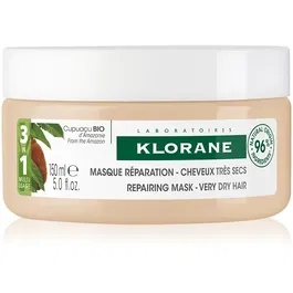 Klorane Cupuaçu Bio Bio masca de par regeneratoare pentru parul foarte uscat 150 ml