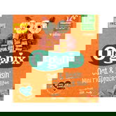 Flapjack cubulete moi din ovaz integral si stafide 12+ luni Bio, 4 x 20g, Organix