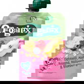 Gustare de ovaz cu mere, banane, zmeura si afine pentru +12 luni Bio, 100g, Organix