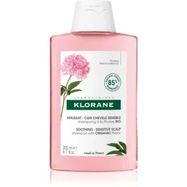 Klorane Peony Soothing Sensitive Hair Scalp Shampoo șampon pentru piele sensibila 200 ml