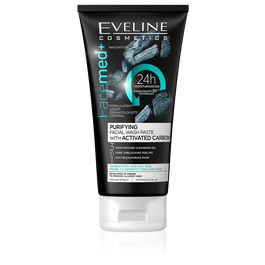 Gel de curatare pentru ten cu carbon FaceMed, 150ml, Eveline Cosmetics
