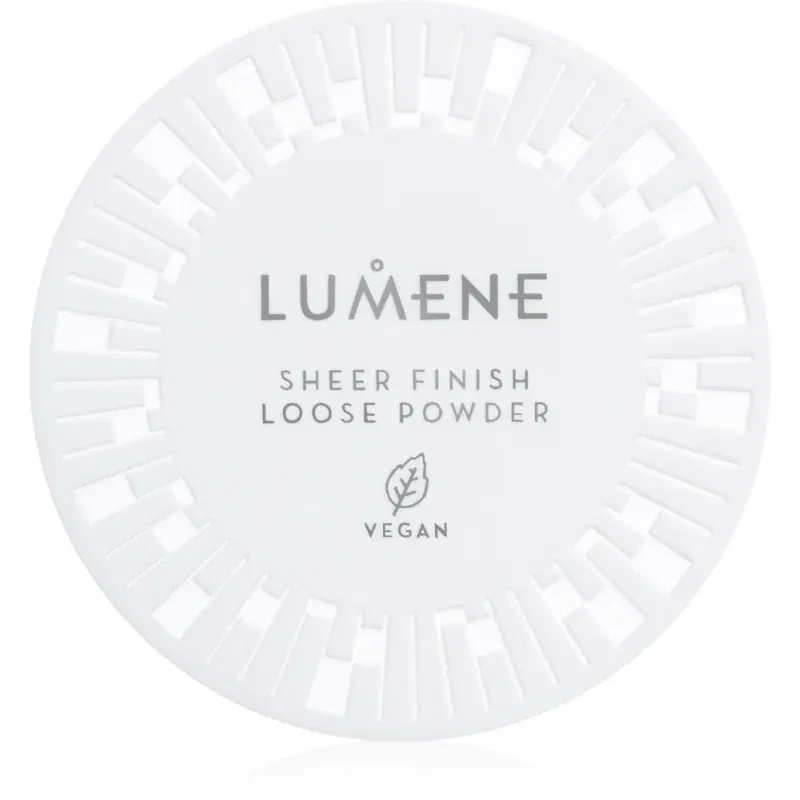 Lumene Nordic Makeup Sheer Finish pudra mata transparenta 8 g