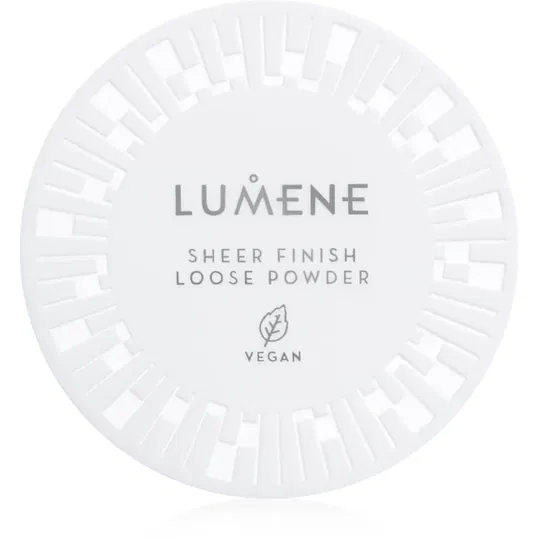 Lumene Nordic Makeup Sheer Finish pudra mata transparenta 8 g