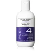 Revolution Haircare Plex Blonde No.4 Bond Shampoo șampon intens hrănitor pentru păr uscat și deteriorat 250 ml