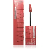MAYBELLINE NEW YORK SuperStay Vinyl Ink Ruj de buze lichid, de lunga durata 15 PEACHY 4.2 ml