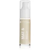 Bell Hypoallergenic Mat&Soft make-up usor matifiant culoare 03 Creamy Natural 30 ml