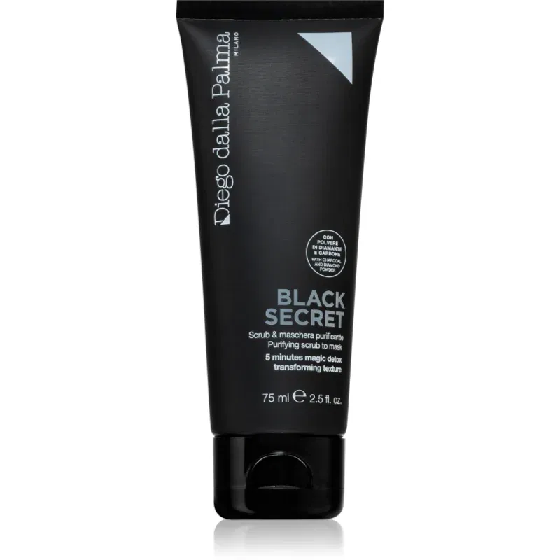 Diego dalla Palma Black Secret Purifying Scrub To Mask masca detoxifiere și curățare 75 ml