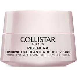 Collistar Rigenera Smoothing Anti-Wrinkle Eye Contour crema anti rid pentru ochi ziua și noaptea 15 ml