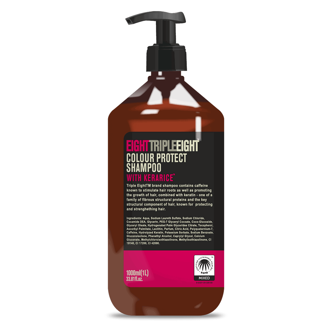 Sampon pentru par vopsit, 1l, Eight Triple Eight