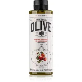 Korres Pure Greek Olive & Pomegranate Gel de duș energizant 250 ml