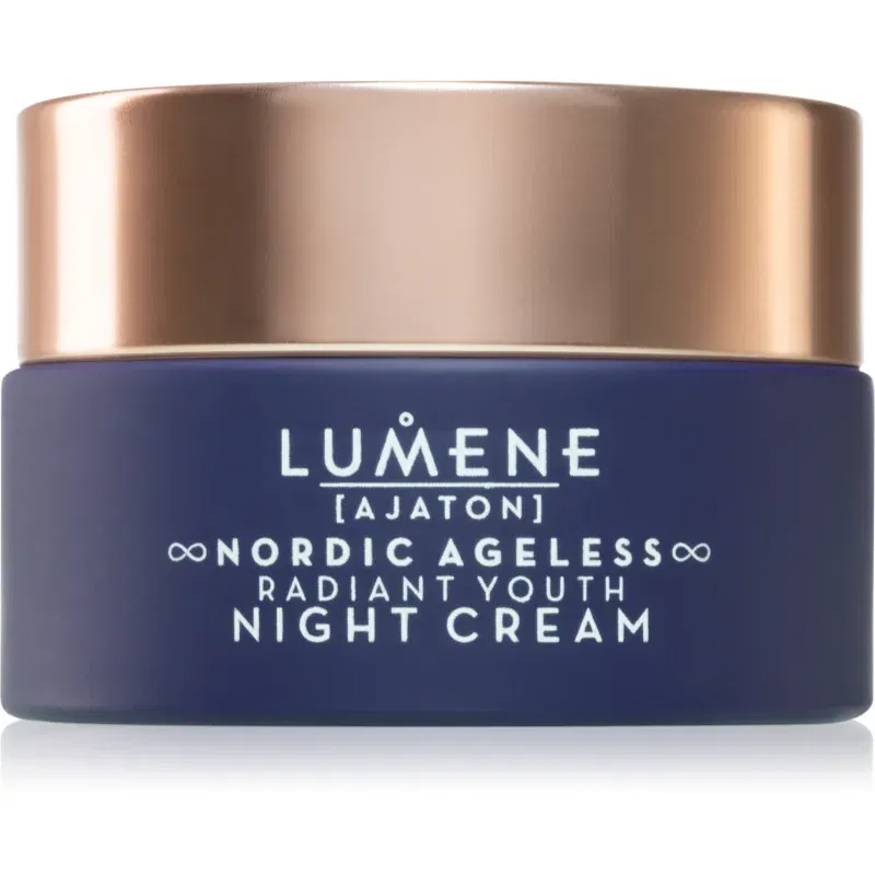 Lumene Nordic Ageless [AJATON] Radiant Youth Cremă de noapte intensă pentru riduri 50 ml