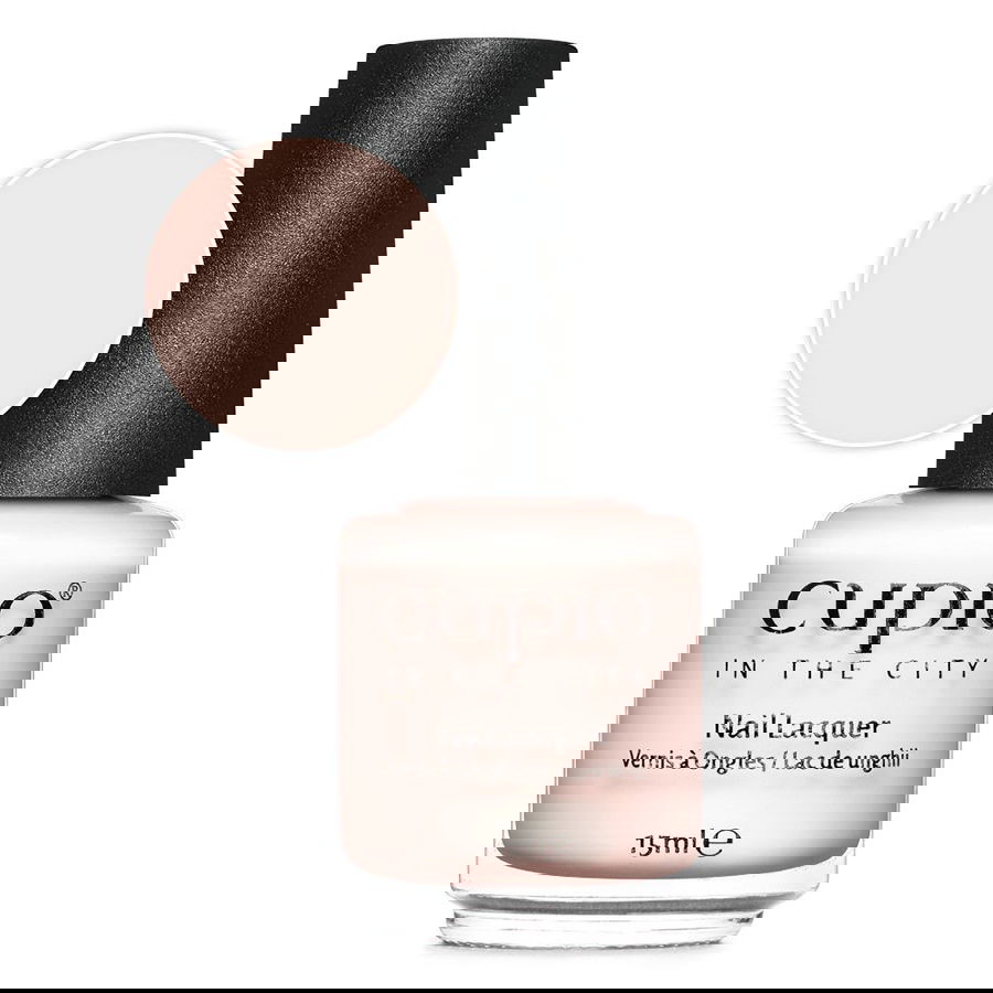 Lac de unghii in the City French Milky Melon, 15ml, Cupio