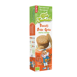 Biscuiti ovaz-grau Bio, 110g, Bio Junior