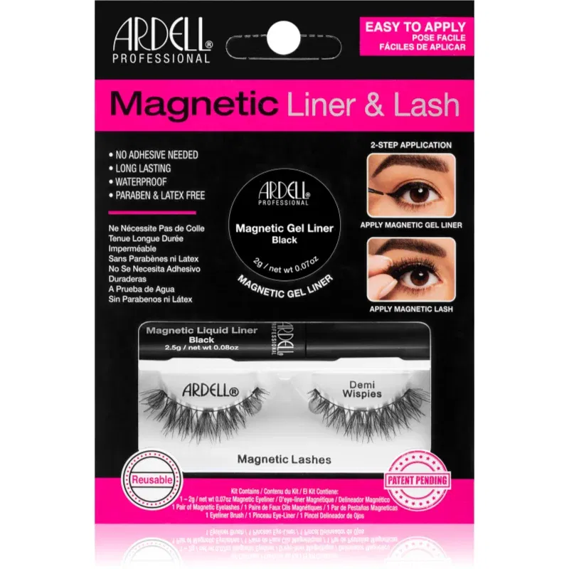 Ardell Magnetic Liner & Lash gene magnetice pentru gene tip Demi Wispies