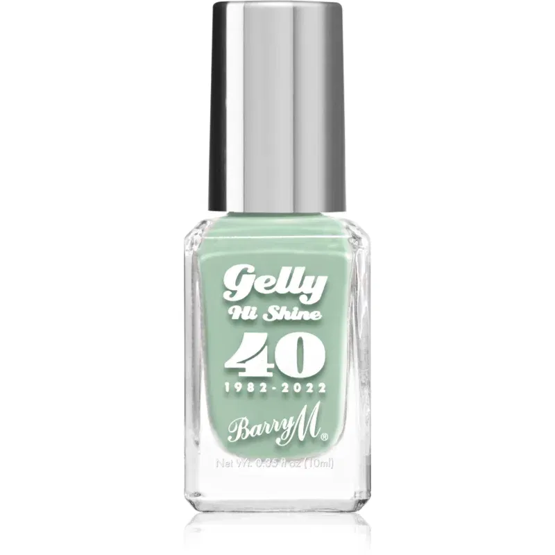 Barry M Gelly Hi Shine "40" 1982 - 2022 lac de unghii culoare Eucalyptus 10 ml