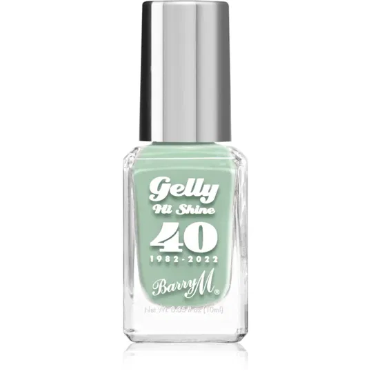 Barry M Gelly Hi Shine "40" 1982 - 2022 lac de unghii culoare Eucalyptus 10 ml