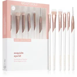EcoTools Luxe Collection Exquisite set perii machiaj pentru ochi și sprâncene 6 buc