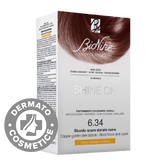 Vopsea pentru par Nr. 6.34 Coper Golden Dark Blonde Shine On, 1 bucata, Bionike