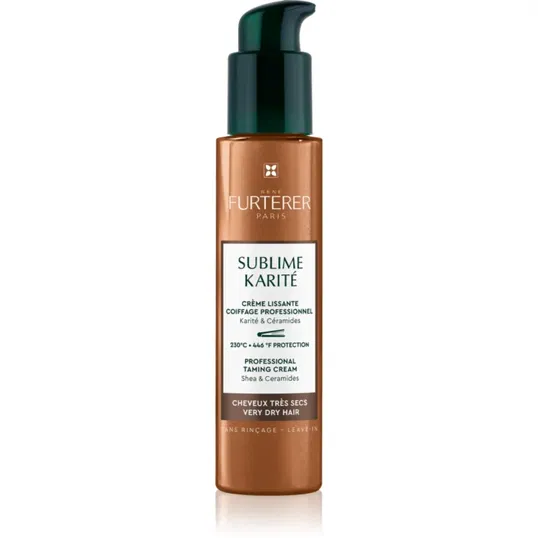 René Furterer Karité lapte termic protector pentru netezire si hidratare pentru par foarte uscat si deteriorat 100 ml