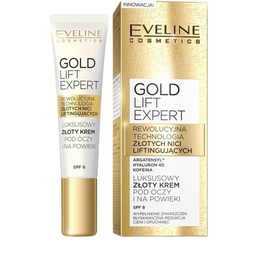 Crema de ochi Gold Lift, 15ml, Eveline Cosmetics