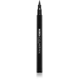 NOBEA Day-to-Day Liquid Pen Eyeliner dermatograf rezistent la apă culoare Ultra Black 1,1 ml