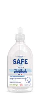 Detergent bio pentru vase fara parfum sau alergeni, 500ml, Safe