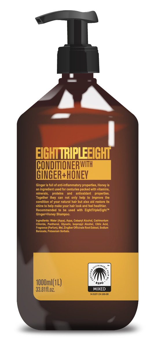 Balsam cu ghimbir si miere, 1000ml, Eight Triple Eight