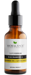 Ser de fata Niacinamide-G 15% + Acid glicolic 5%, 30ml, Bio Balance