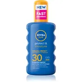 NIVEA SUN Protect & Moisture spray autobronzant hidratant SPF 30 200 ml