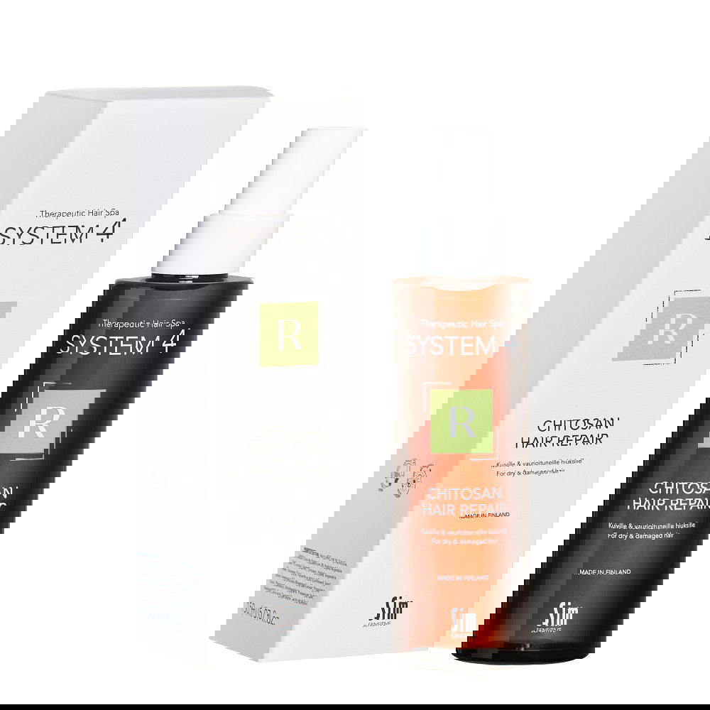 Spray Leave-in Reparator cu chitosan pentru parul degradat si uscat System 4 Therapeutical Hair Spa, 150ml, Sim Sensitive
