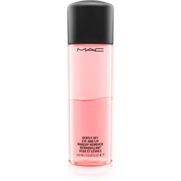 MAC Cosmetics Gently Off Eye and Lip Makeup Remover două faze pentru îndepărtarea machiajului de pe ochi și buze 100 ml