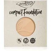 puroBIO Cosmetics Compact Foundation pudra compactra - refill SPF 10 culoare 01 9 g