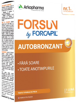 Forsun by Forcapil Autobronzant, 30 capsule